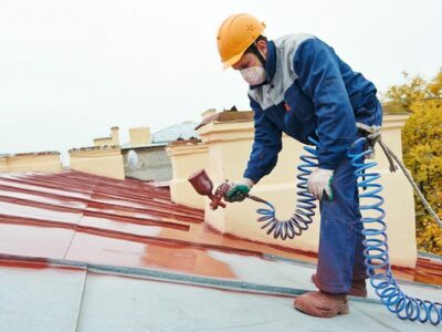 Useful tips: How to paint the metal roof Useful tips How to paint the metal roof