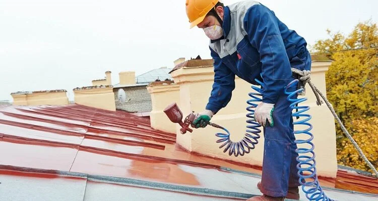 Useful tips How to paint the metal roof